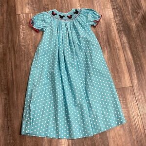 SWEET TEA Disney Minnie Mickey Polkadot Smocked Dress